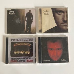 Lot of 4 Phil Collins music CD’s